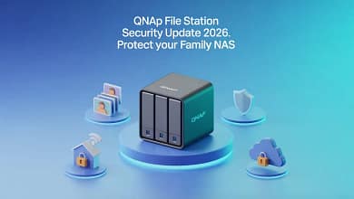 NAP File Station security update illustration for home NAS