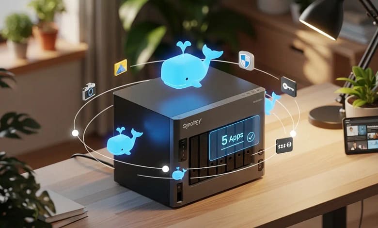 Docker Apps NAS Synology Beginners 2026