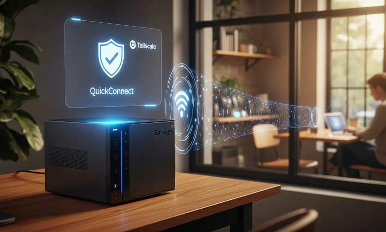 Secure NAS access without port forwarding – visualizing a modern VPN connection