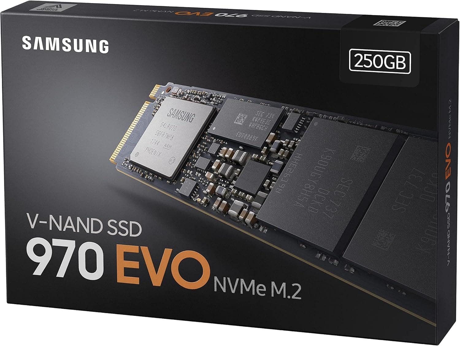 Samsung 970 EVO Plus 250GB used as NAS SSD read cache