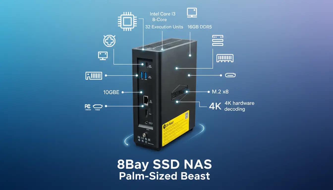 TerraMaster F8 SSD Plus 2026 – Benchmark results TerraMaster F8 SSD Plus review 2026 performance benchmarks: sequential read/write speeds